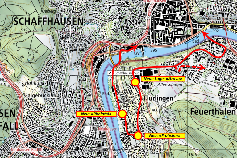 Flurlingen, Planung Ortsbus
